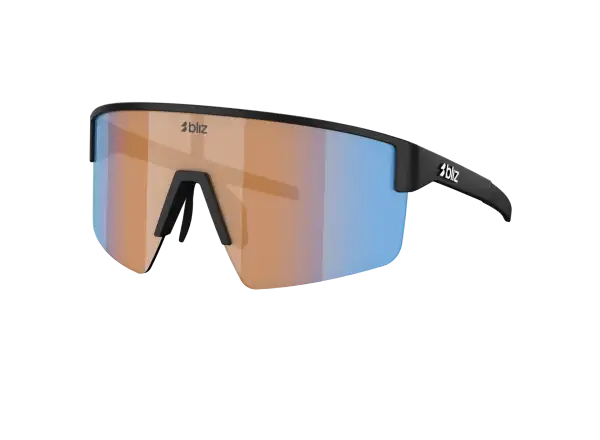 Bliz P004 sunglasses Matte Black/Nano Optics Nordic Ligh Coral/Orange Blue Multi