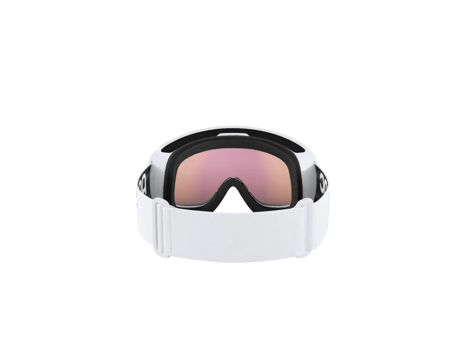 POC Fovea Mid WF ski goggles Hydrogen White/Partly Sunny Orange