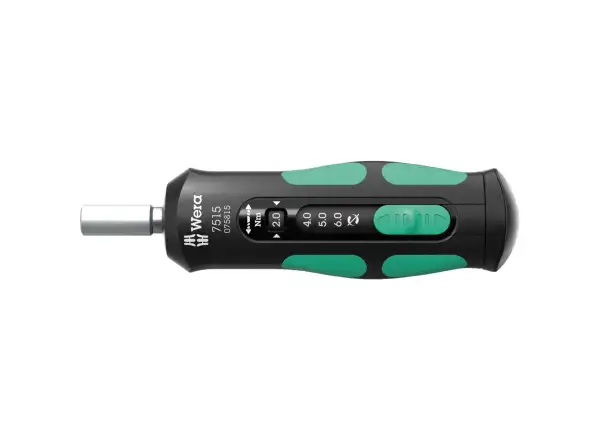 Wera 7515 Kraftform Safe-Torque Speed 1/4" 2-6 Nm torque screwdriver