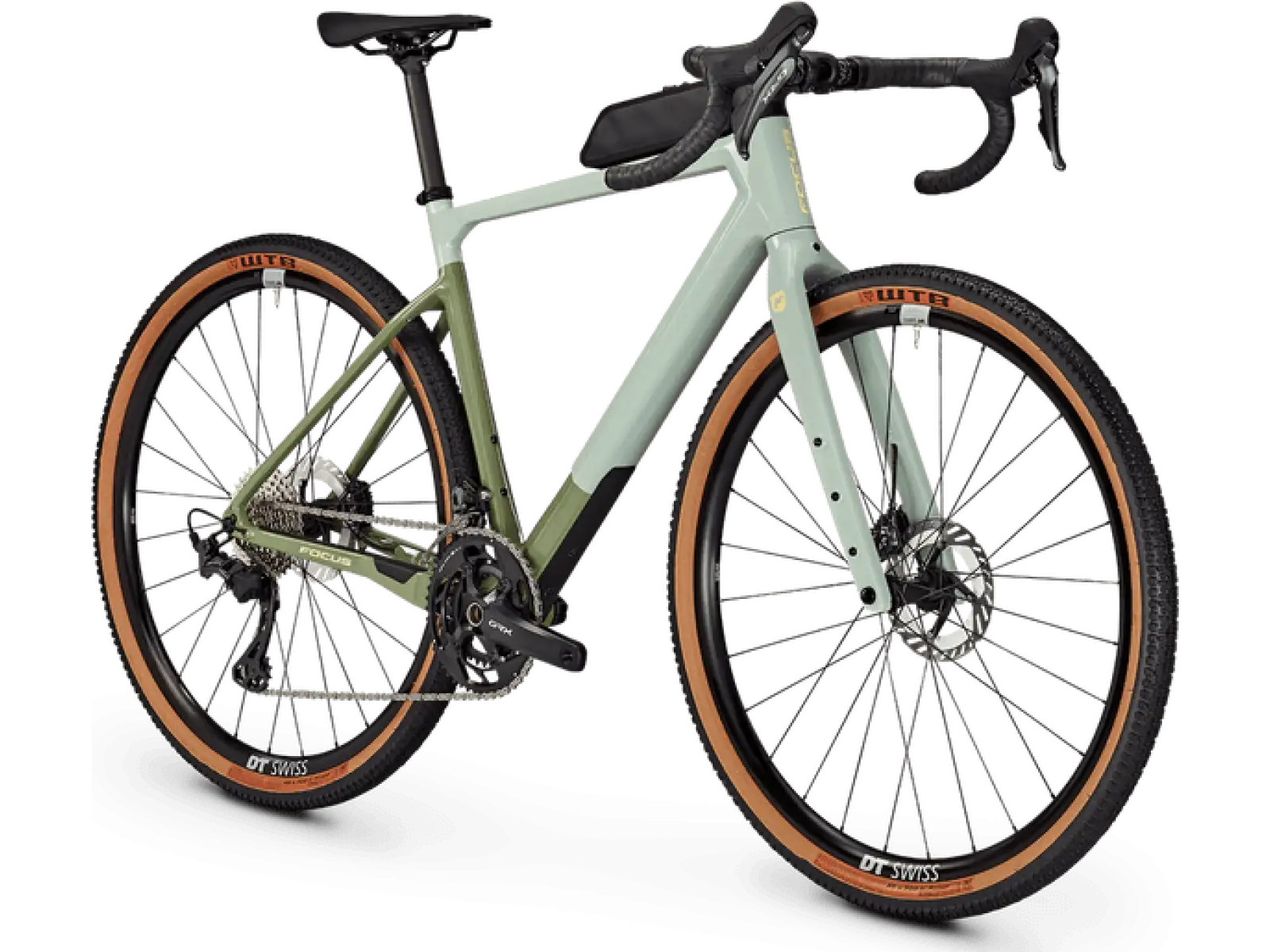 Focus Atlas 8.8 DI gravel bike Skygrey Glossy/Mineralgreen Glossy