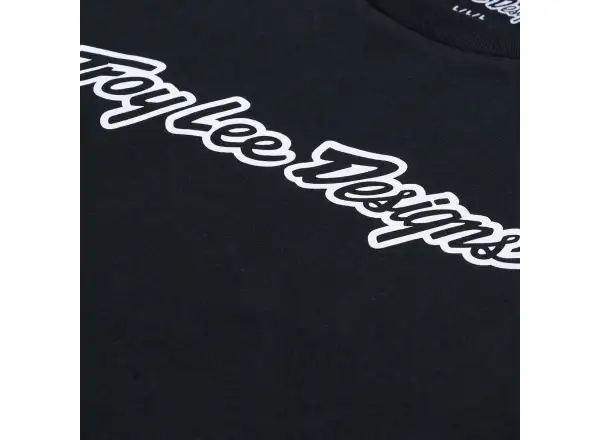 Troy Lee Designs Signature long sleeve t-shirt Black