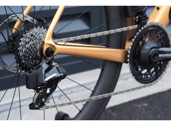 Cervélo Soloist Force eTap AXS road bike gold dust