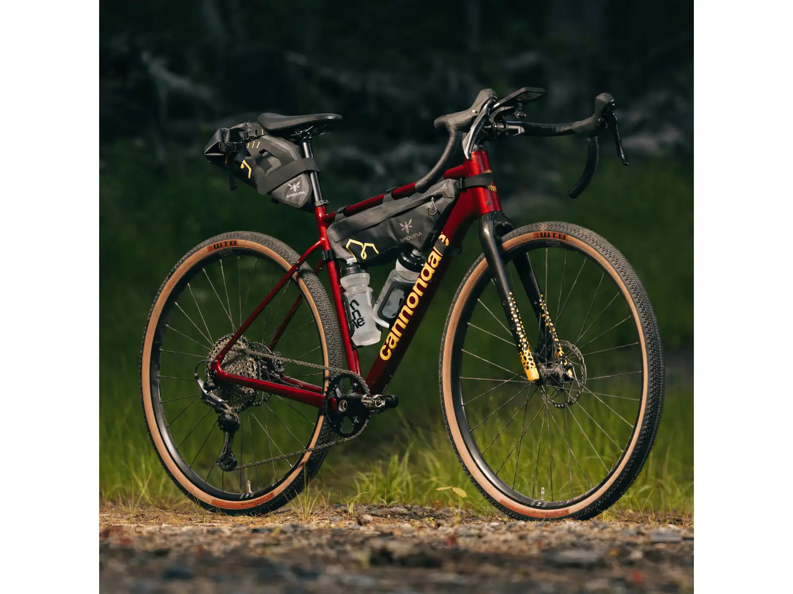 Cannondale Topstone CAAD 1 GRX 1X gravel bike Platinum Bronze