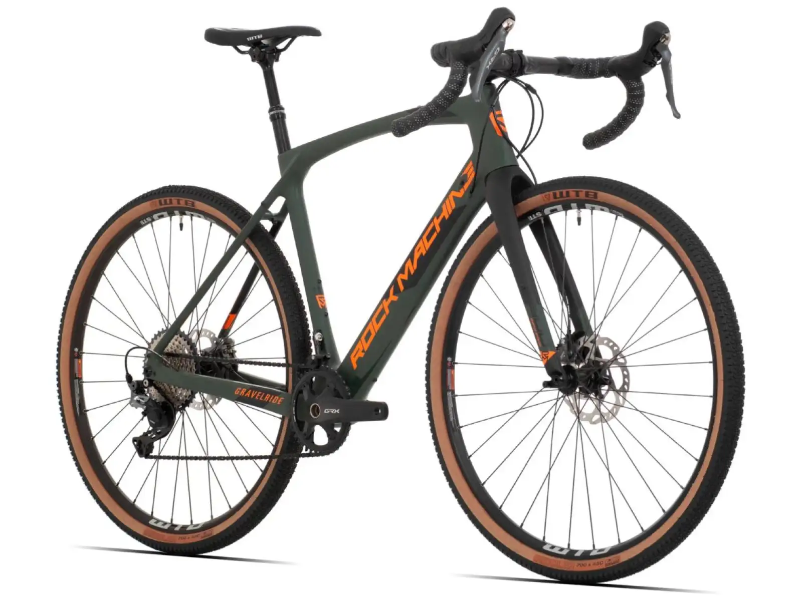 Rock Machine Gravelride CRB 900 khaki/orange gravel bike