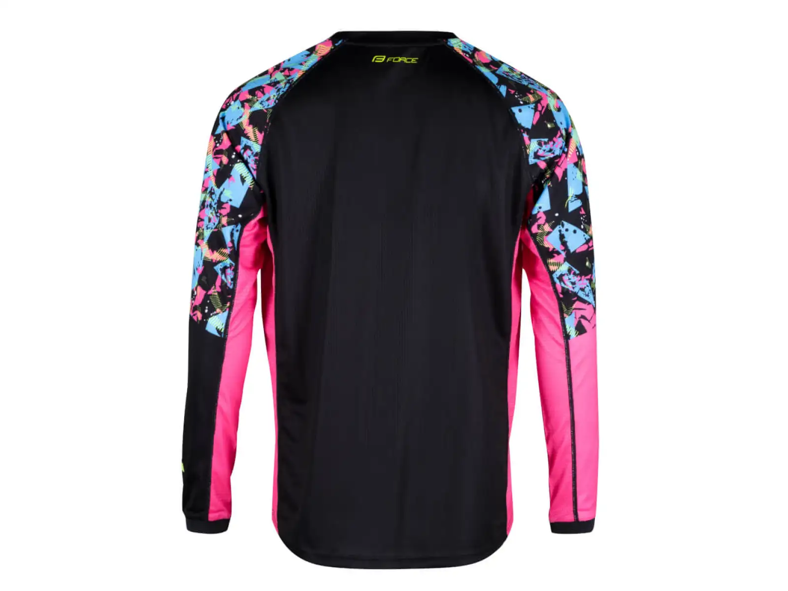 Force Reckless unisex jersey long sleeve black/pink/fluo