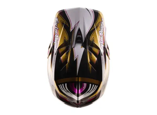 Troy Lee Designs D4 Carbon MIPS Cyclops helmet Gold