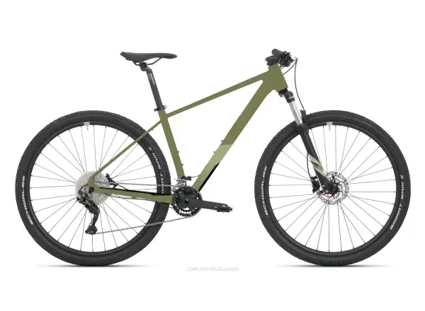 Superior XC 899 mountain bike Matte Olive Metallic