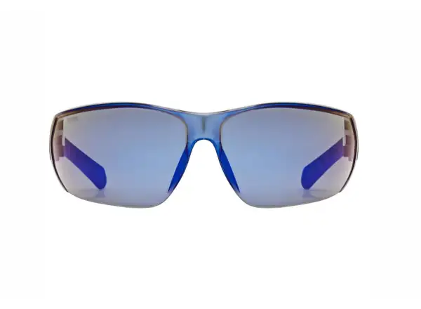 Uvex Equate glasses Black/Blue Matt/Mirror Blue