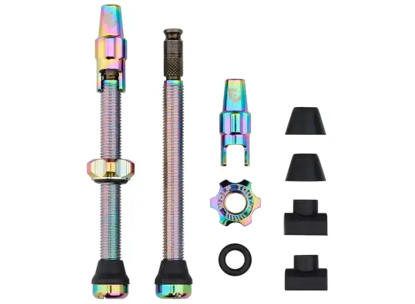 Wolf Tooth tubeless valves Click Valve kit 60mm oil slick
