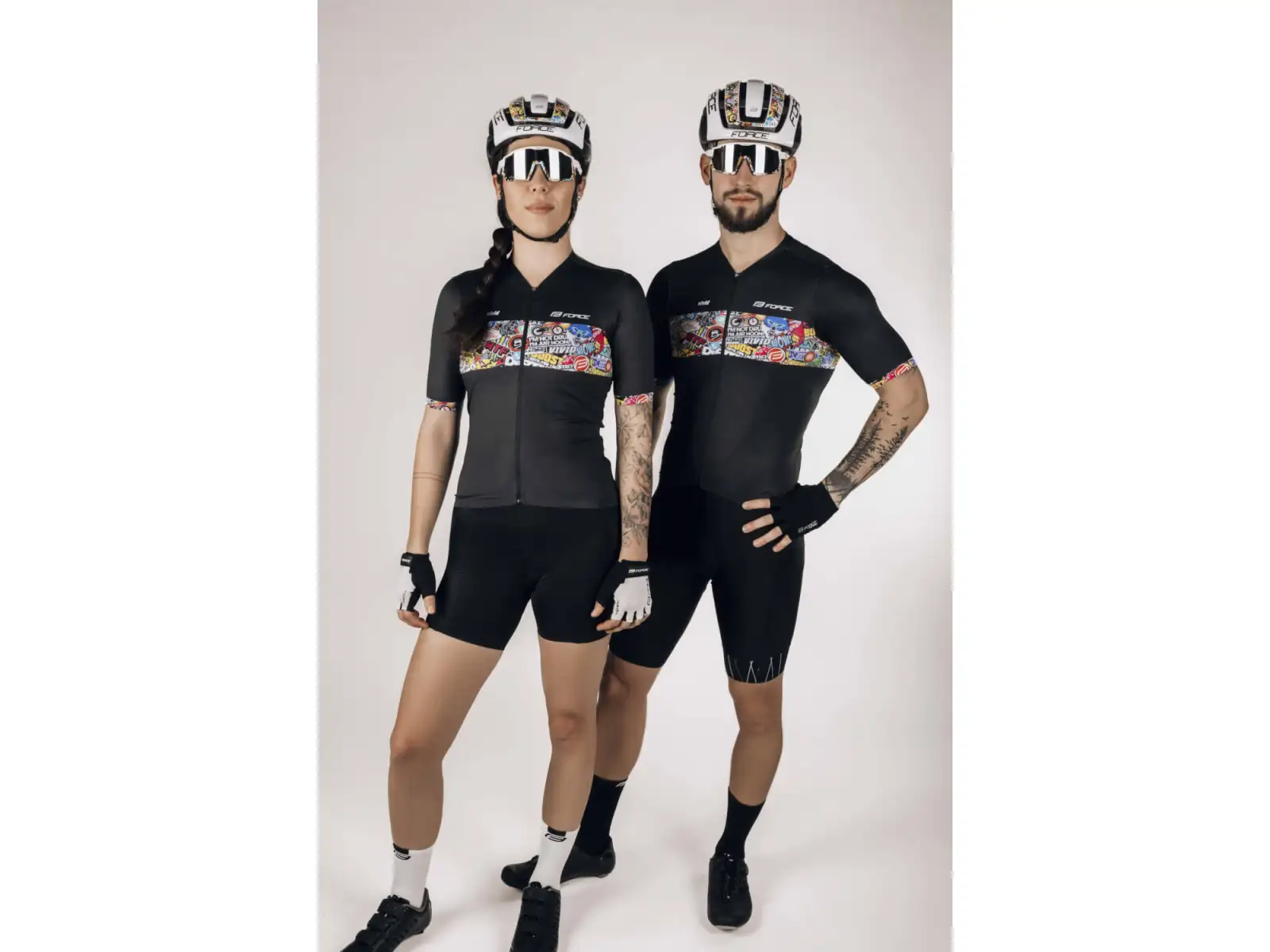 Force Vivid Lady women's jersey short sleeve black
