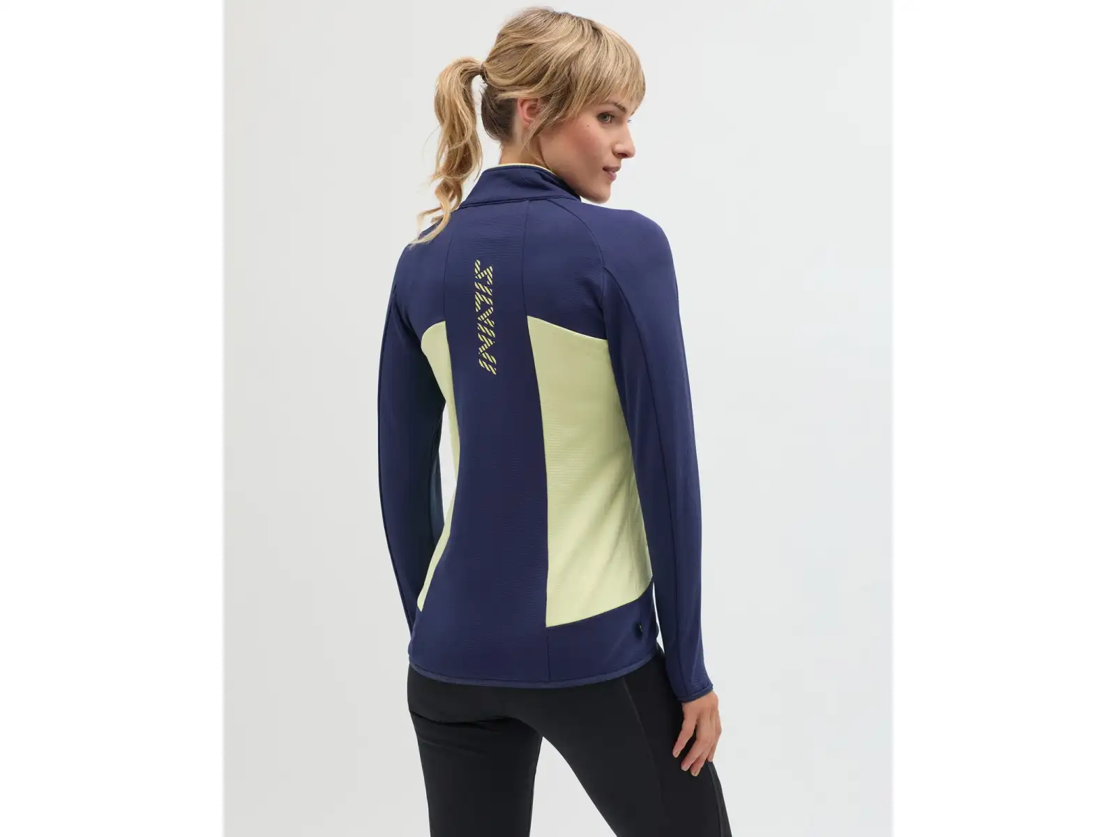 Silvini Valdaora women's sweatshirt Navy/Yellow