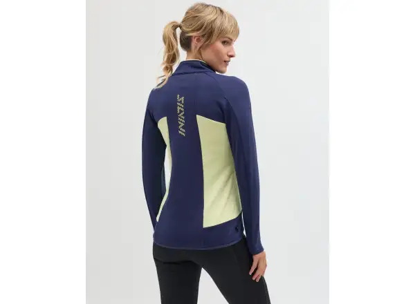 Silvini Valdaora women's sweatshirt Navy/Yellow