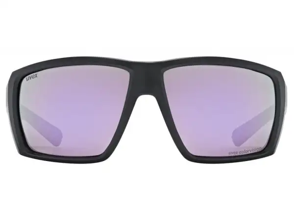 Uvex MTN Venture ColorVision goggles Black Matt/Mirror Lavender Pink