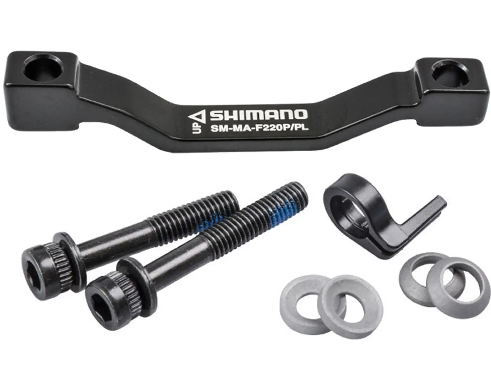 Shimano SM-MA-F220 220 mm disc brake adapter, P/PL2, front