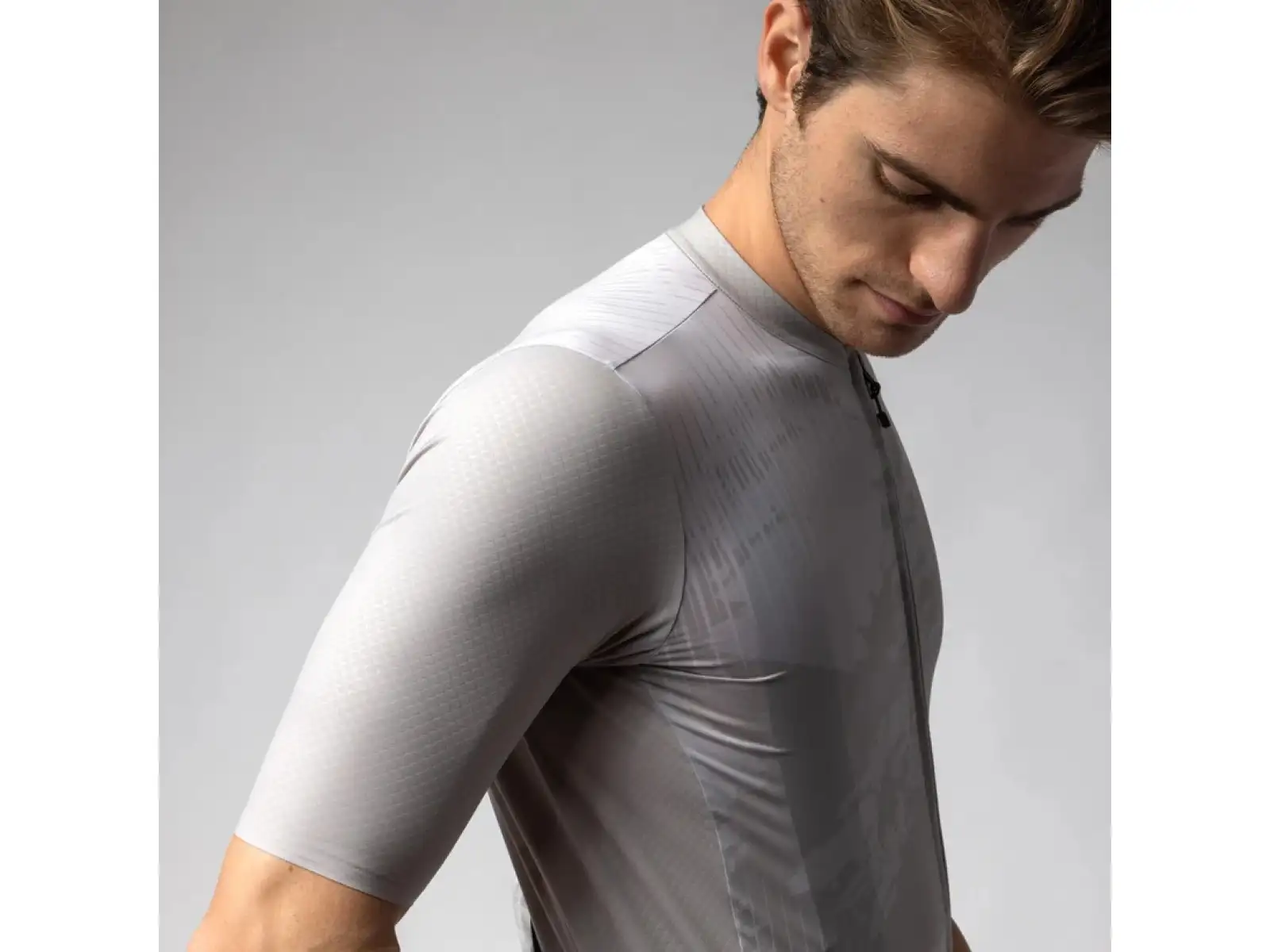 Alé Off Road-Gravel Krakatoa men's jersey short sleeve Beige