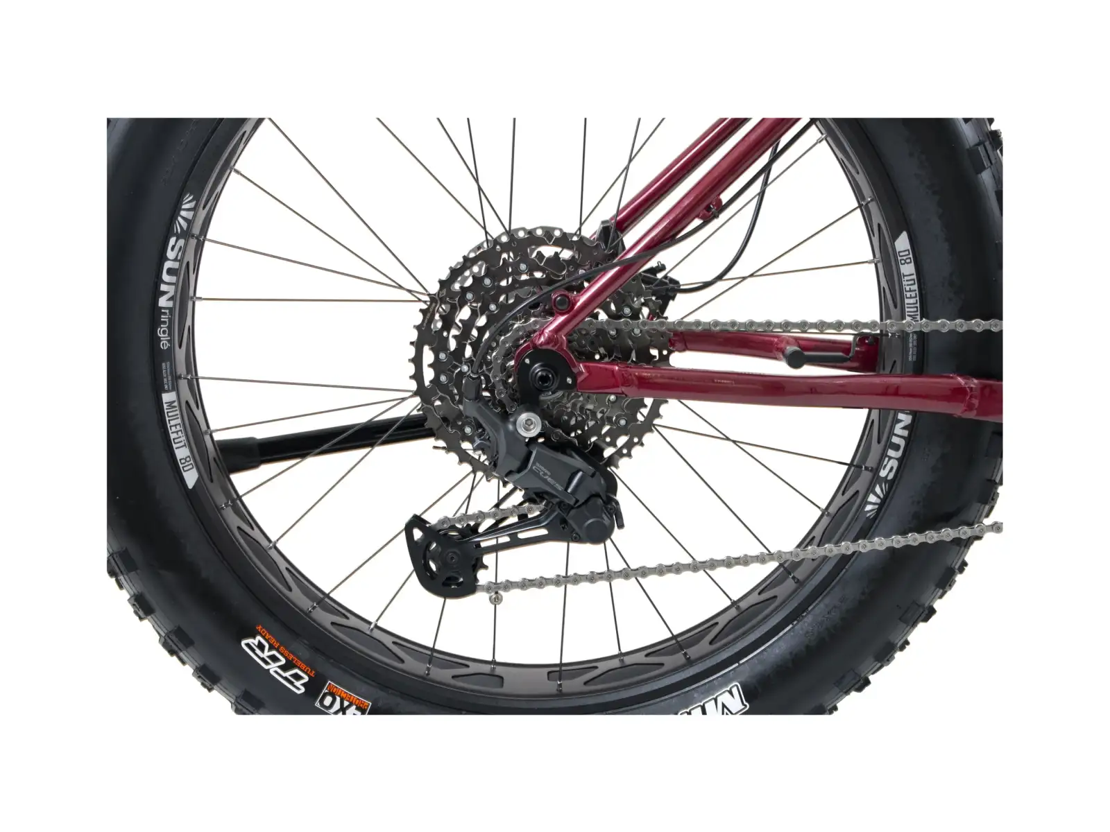 Rock Machine VYÖRY e70 e-bike crimson/black SAMPLE