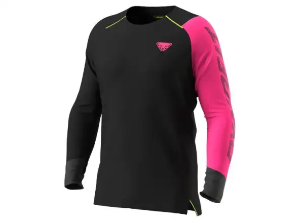 Dynafit DNA men’s long sleeve shirt Pink Glo