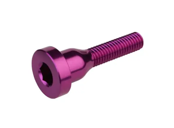 Burgtec Top Cap screw for headset plug purple