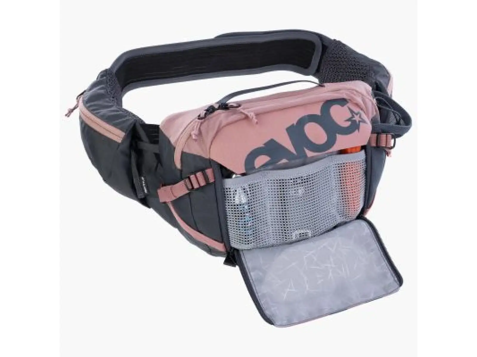 Evoc Hip Pack Pro 3 l hip pack Dusty Pink/Carbon Grey + hydration bladder 1.5 l