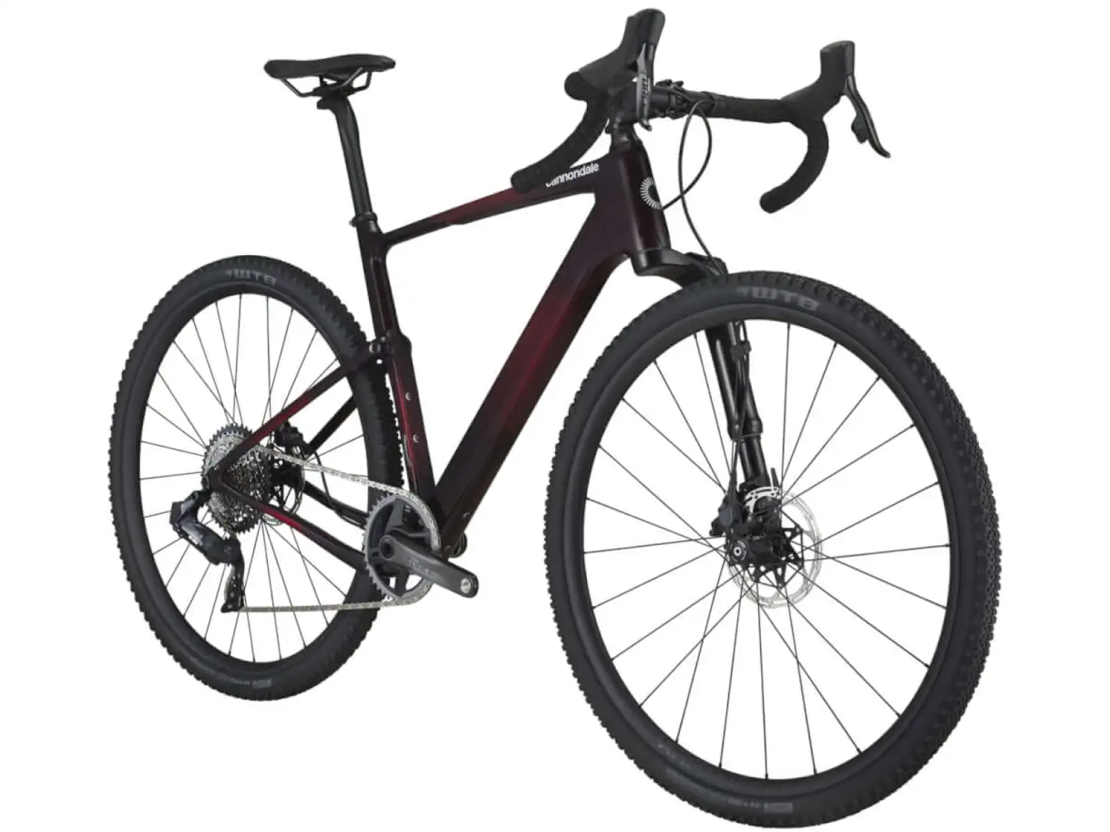 Cannondale Topstone Carbon 1 Lefty gravel bike Rally Red