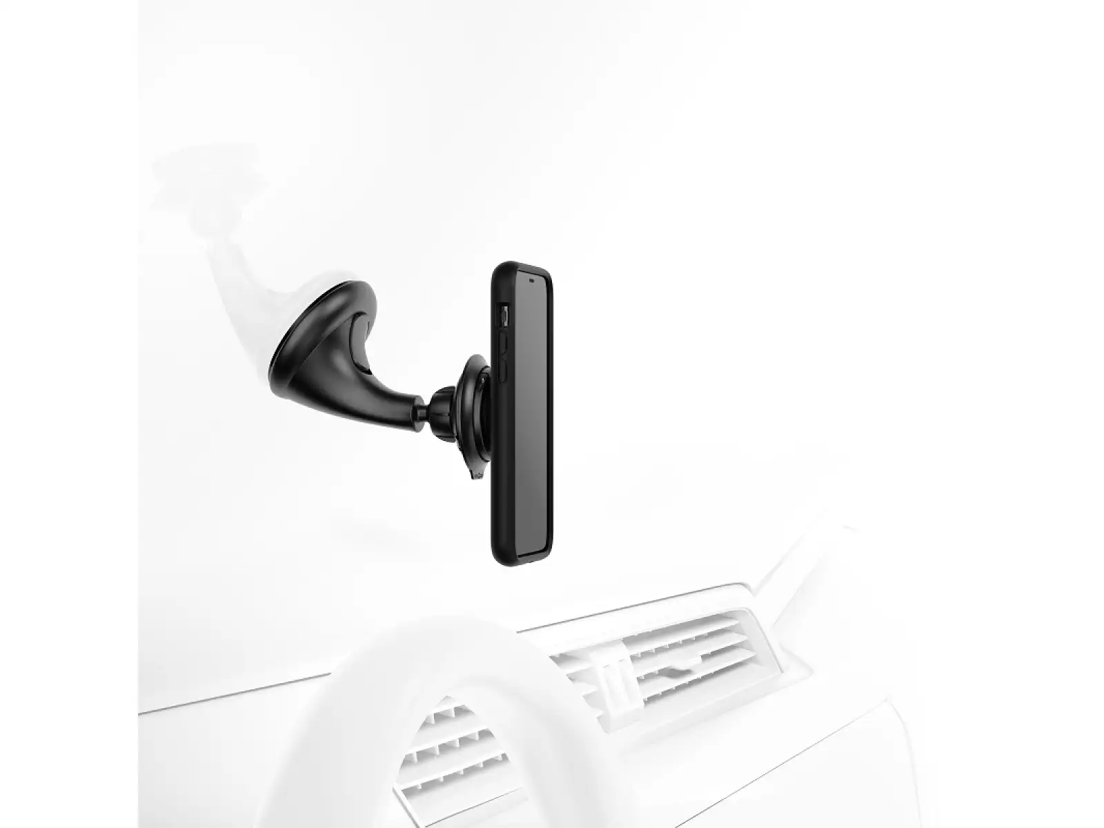 Fidlock Vacuum magnetic car phone holder for glass