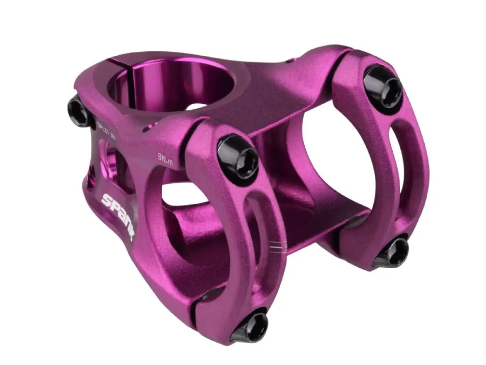 Spank Split stem 33 mm purple
