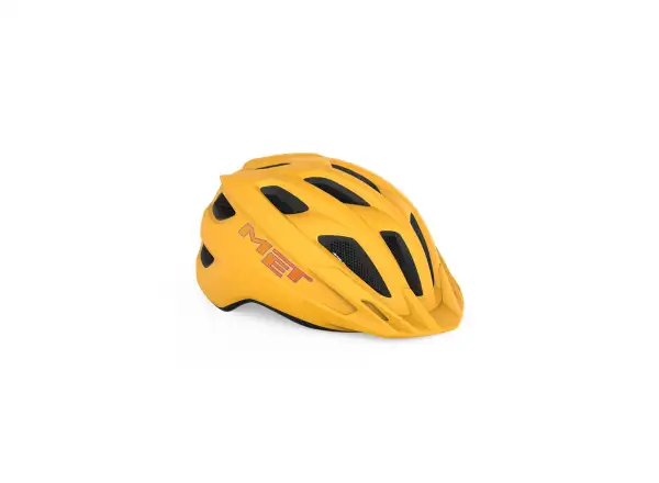 MET Crackerjack children's helmet orange matte