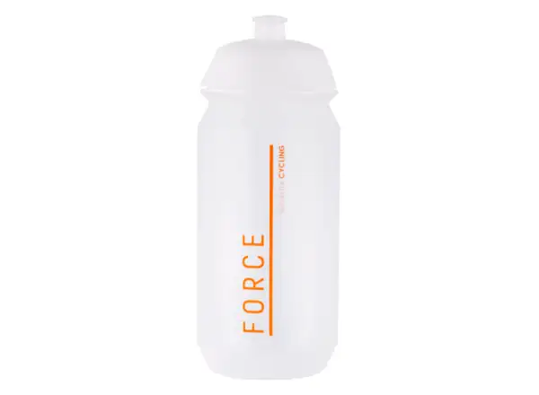 Force Divide cycling bottle 500 ml white/orange