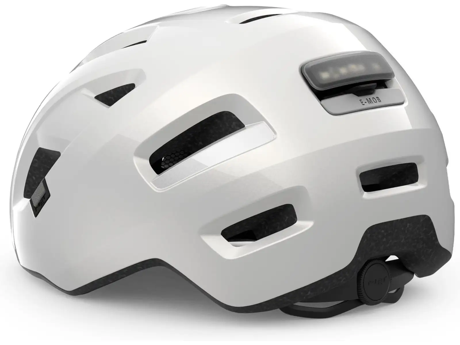 MET E-Mob cycling helmet White