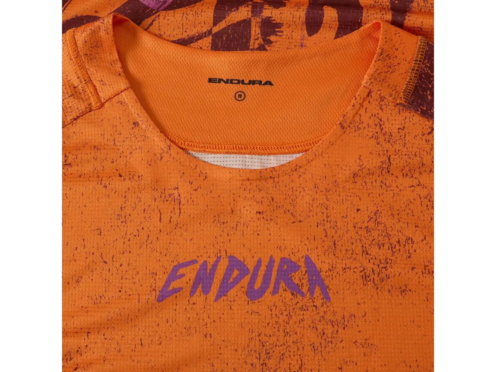 Endura Singletrack men's jersey short sleeve Orange