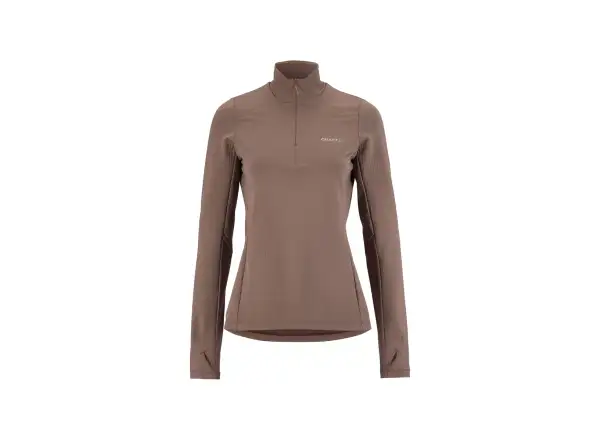 CRAFT Gain Thermal Midlayer 2 women's sweatshirt brown