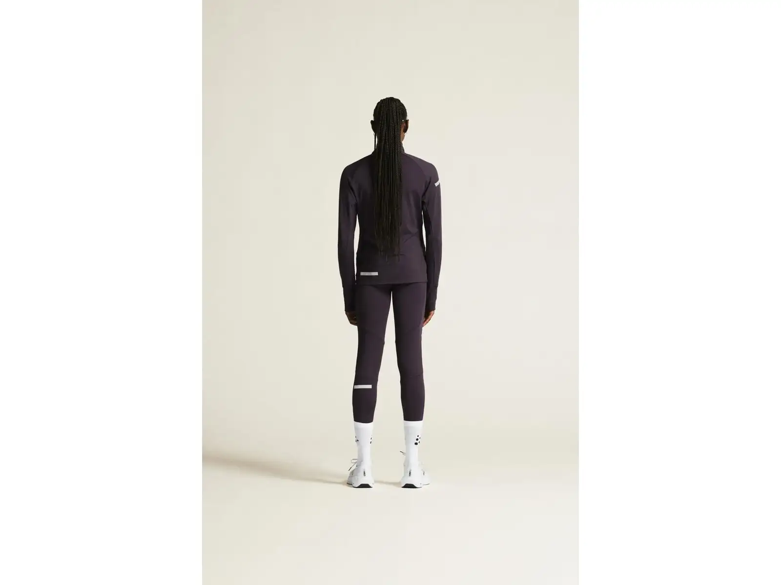 Craft ADV SubZ women's running jacket purple