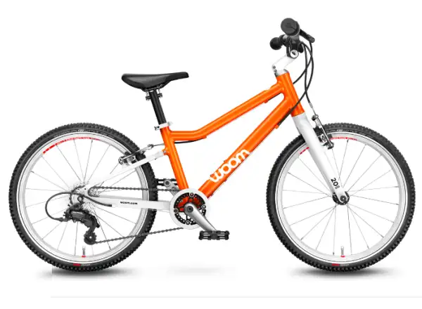 Woom 4 Flame Orange 20 children's bike