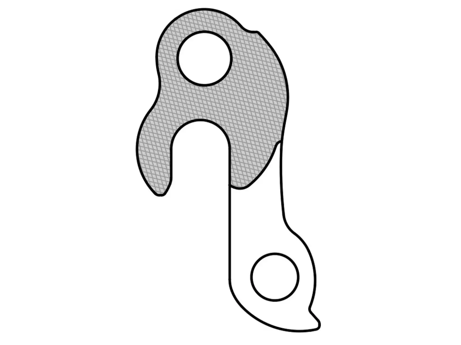 Union GH-200 derailleur hanger Bianchi, Corratec, Stevens