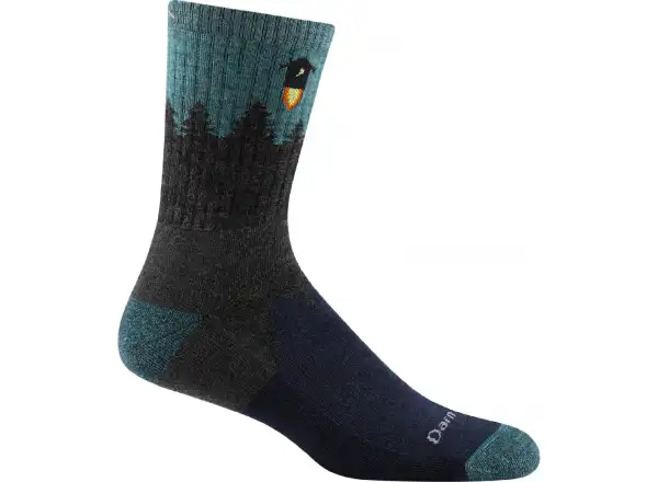 Darn Tough Number 2 Micro Crew Midweight Cushion men's socks Gray