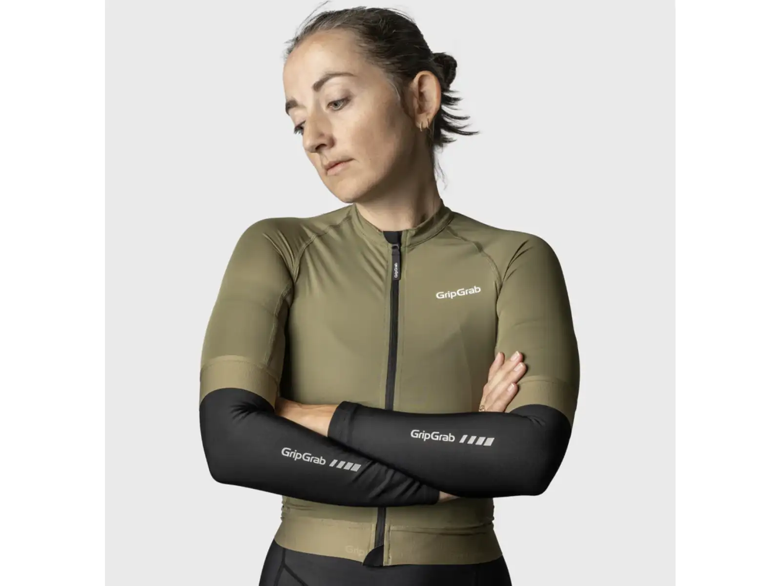 Grip Grab PACR Thermal arm warmers black