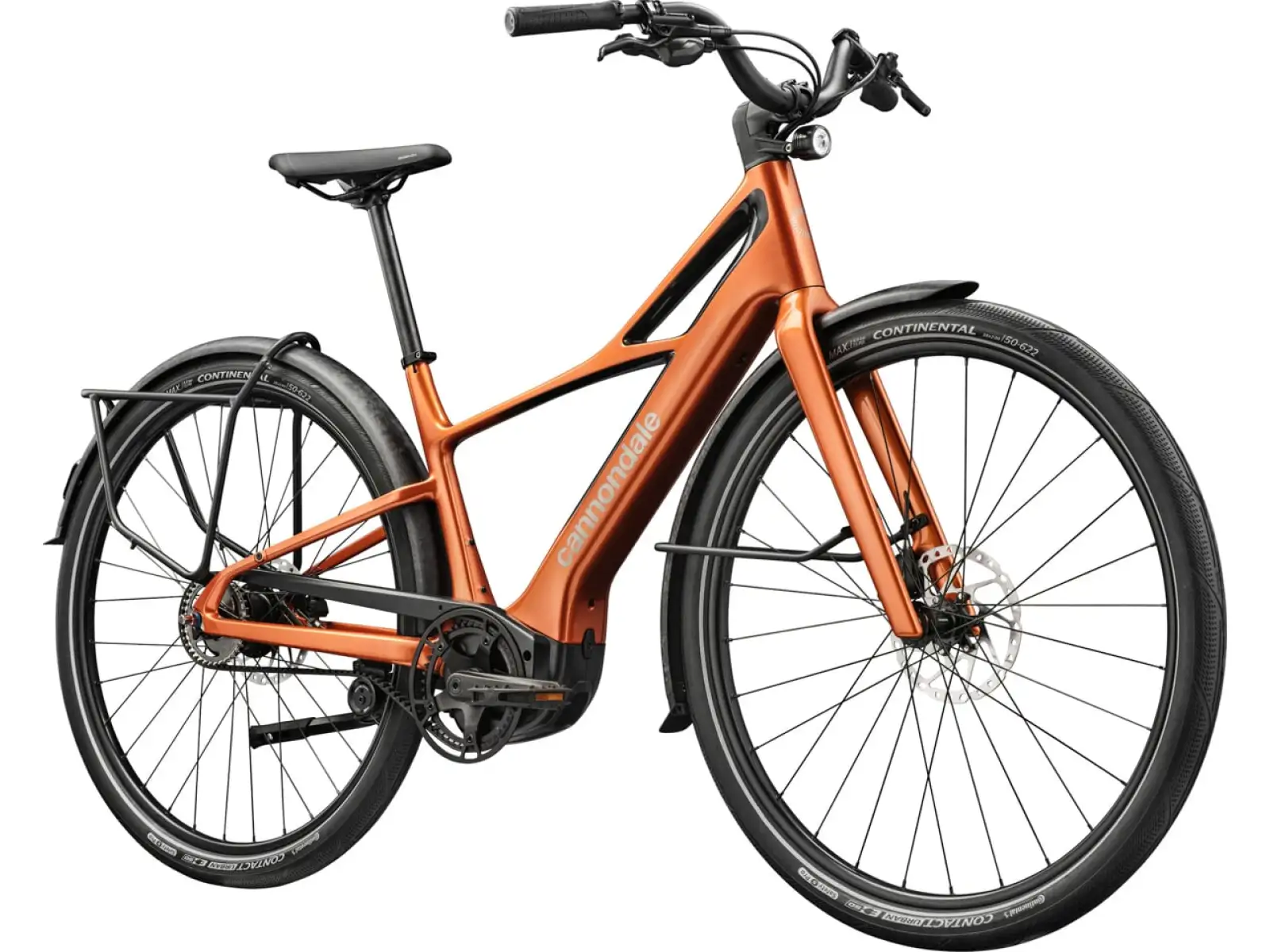 Cannondale FlyingV 2 Tiger eye city light e-bike