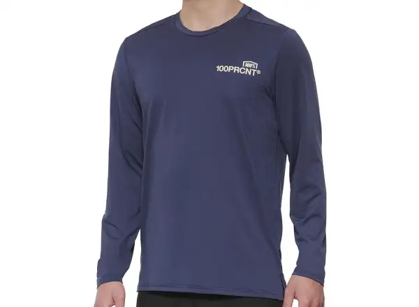 100% Airmatic men's jersey long sleeve Indigo