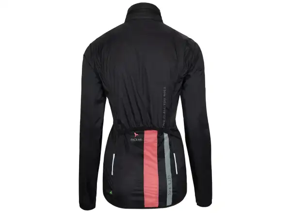 Silvini Gela women's jacket Black/Coral