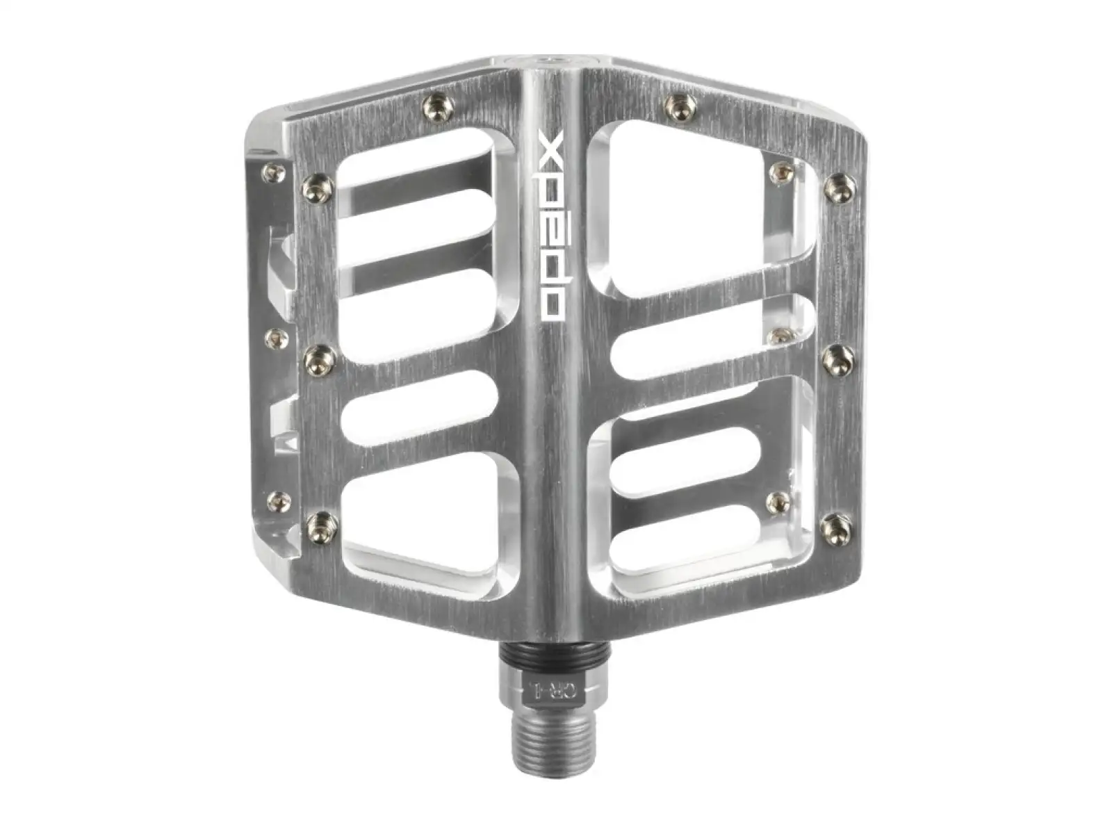 X-pedo JEK platform pedals silver