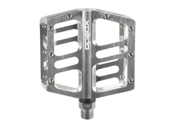X-pedo JEK platform pedals silver