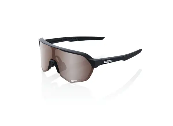 100% S2 Glasses Soft Tact HiPER Black/Crimson Silver Mirroe