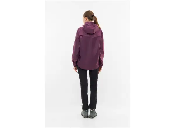 Viking Rainier women's waterproof jacket purple