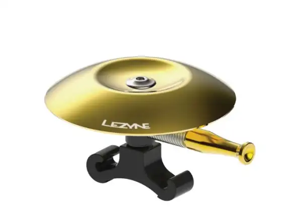 Lezyne Classic Shallow Brass bell gold/black