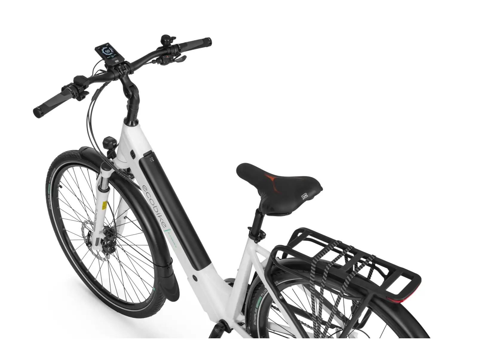 Ecobike X-Cross 630 Wh White trekking e-bike