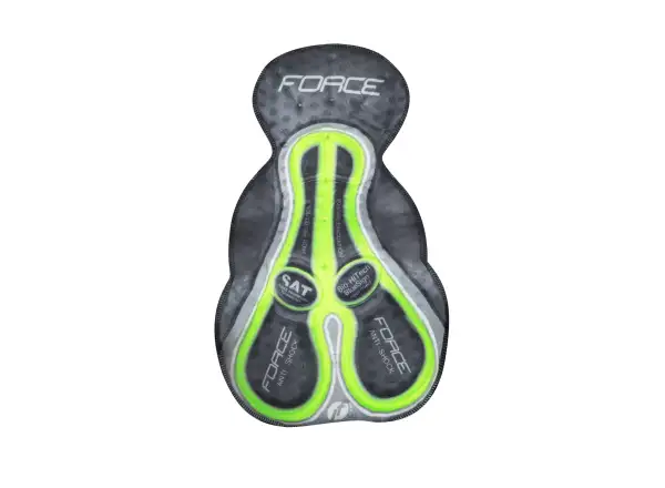 Force Drive men's bib shorts black