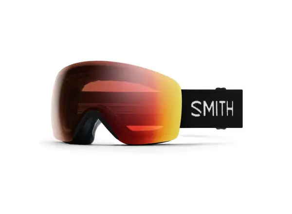 Smith Skyline ski goggles Black/ChromaPop Pro Photochromic Red Mirror
