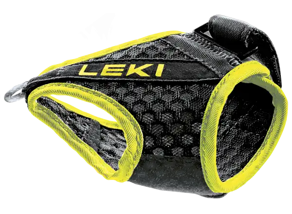 Leki Shark Frame Strap loop Mesh Black-neonyellow