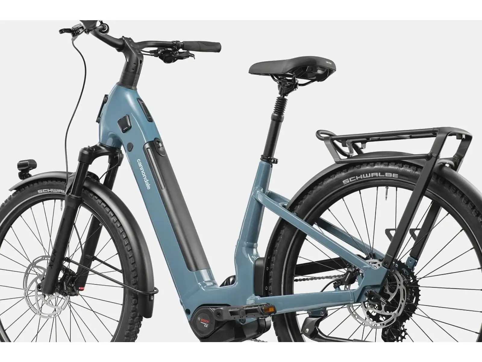 Cannondale Tesoro X 2 LSTH Storm Cloud low-entry touring e-bike