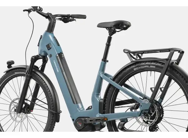 Cannondale Tesoro X 2 LSTH Storm Cloud low-entry touring e-bike